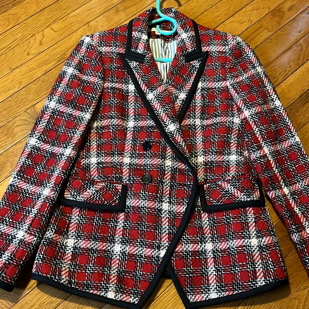 Veronica Beard Harriet Cutaway Blazer